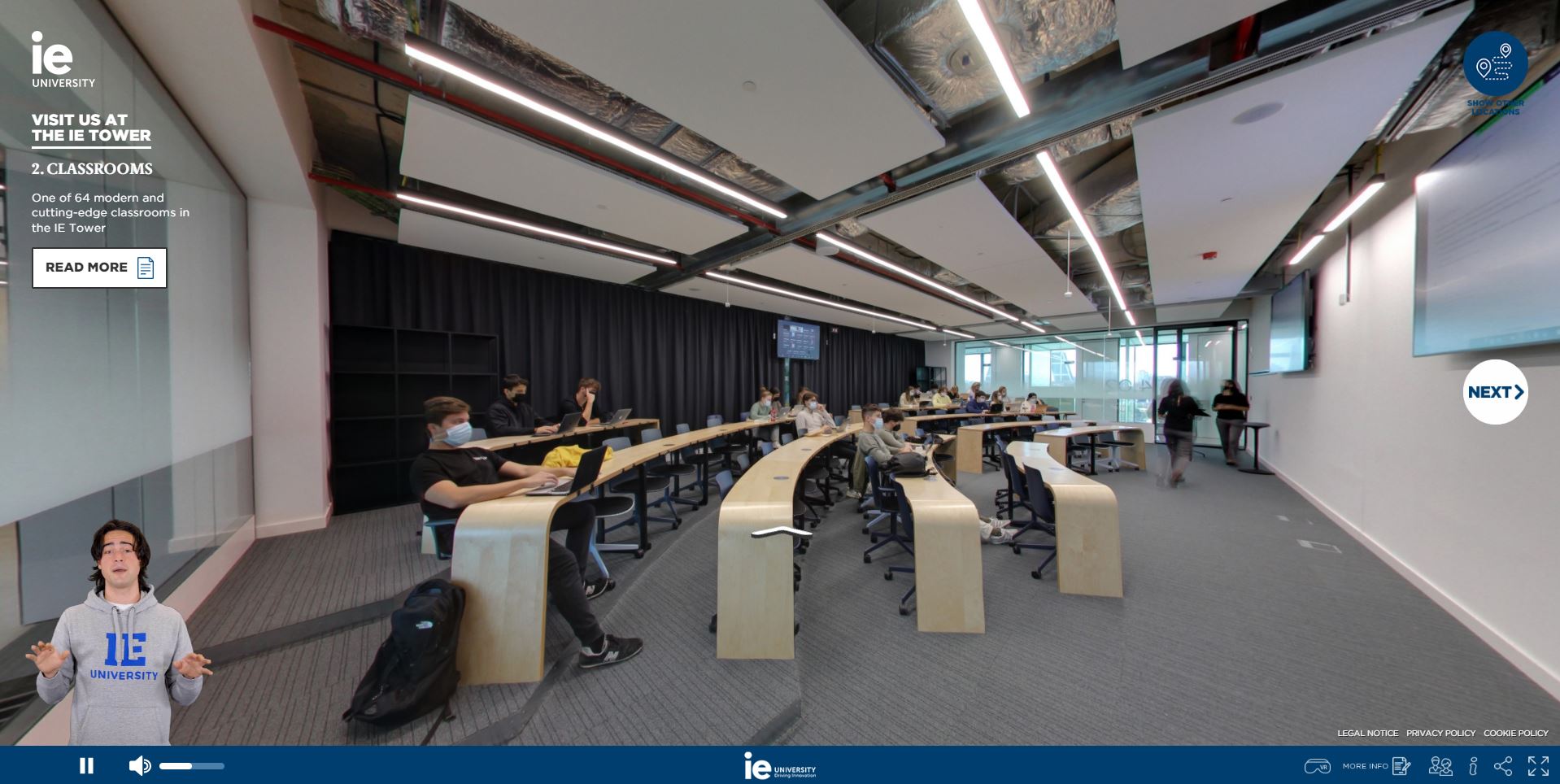 IE University Virtual Campus Tour